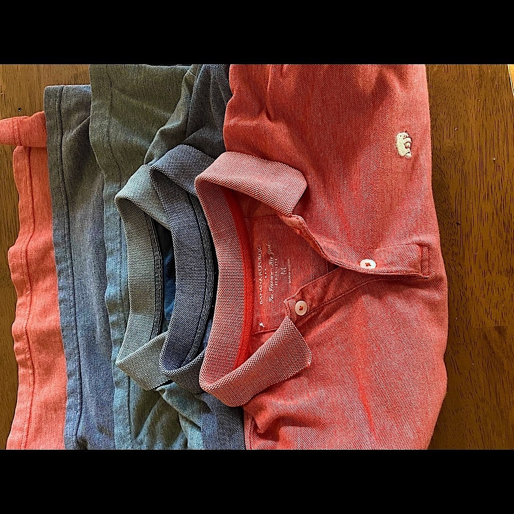 Bundle! 3 Banana Republic Polos!